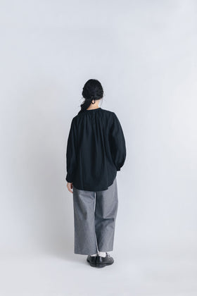 pot and tea ウールワイドパンツ