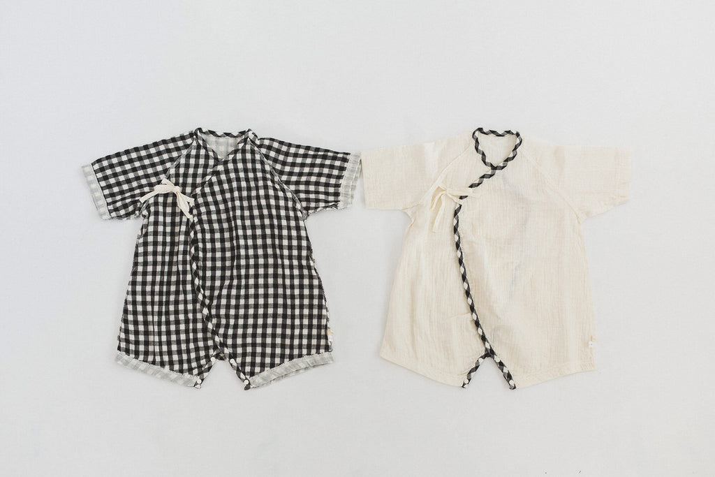 ao ギンガム肌着