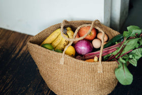 サイザルバスケット