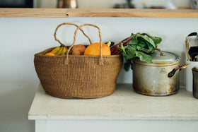 サイザルバスケット