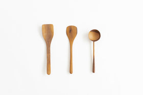 オリーブのヘラ 直切り