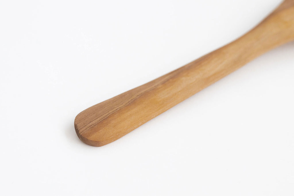 オリーブのヘラ 直切り