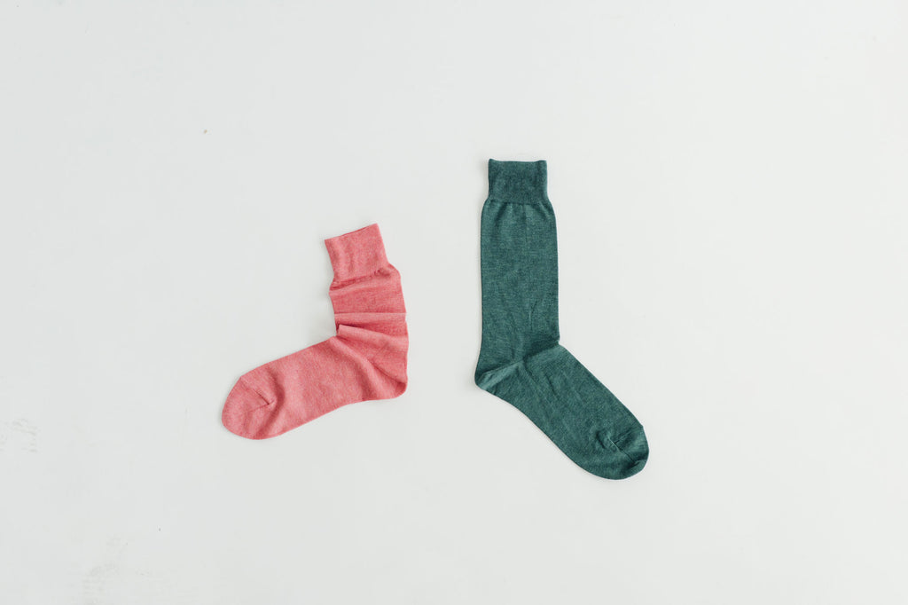 KIMURA` コットンソックス(スーピマコットン) 22-24cm