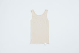 me. コットンシルク タンクトップ