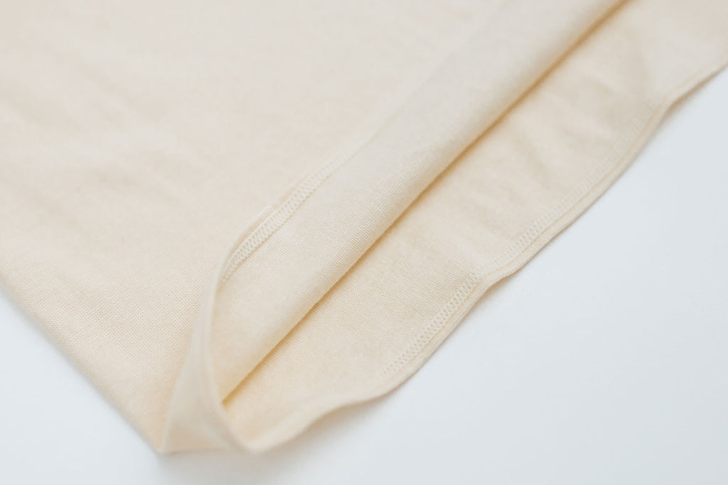 me. コットンシルク フレンチスリーブ