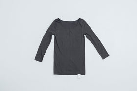 me. コットンシルク ロングスリーブ