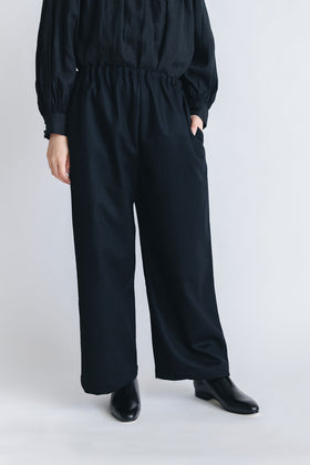 pot and tea ウールワイドパンツ