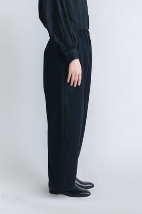 pot and tea ウールワイドパンツ