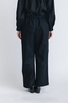 pot and tea ウールワイドパンツ