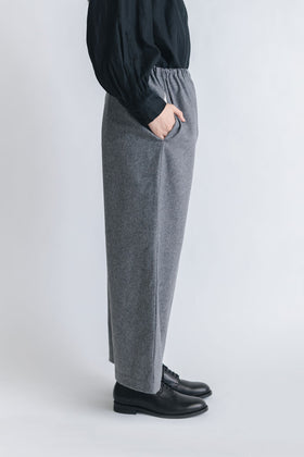 pot and tea ウールワイドパンツ