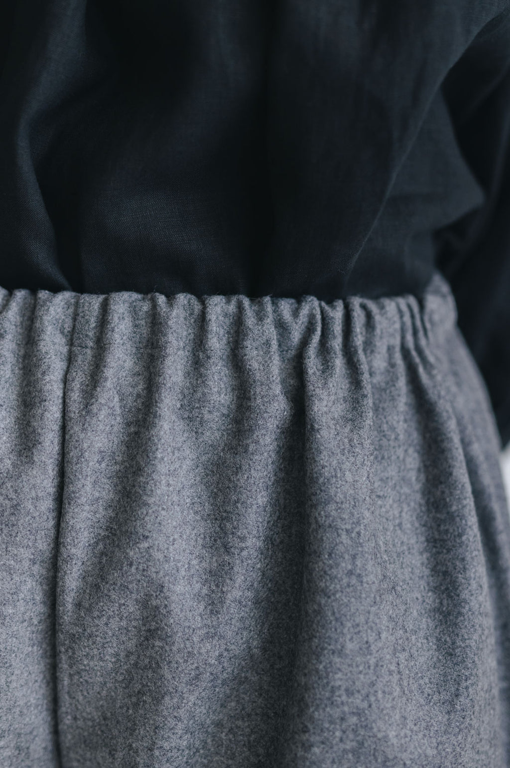 pot and tea ウールワイドパンツ