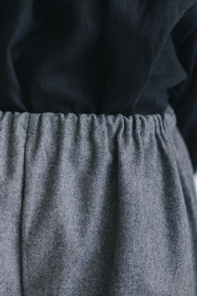 pot and tea ウールワイドパンツ