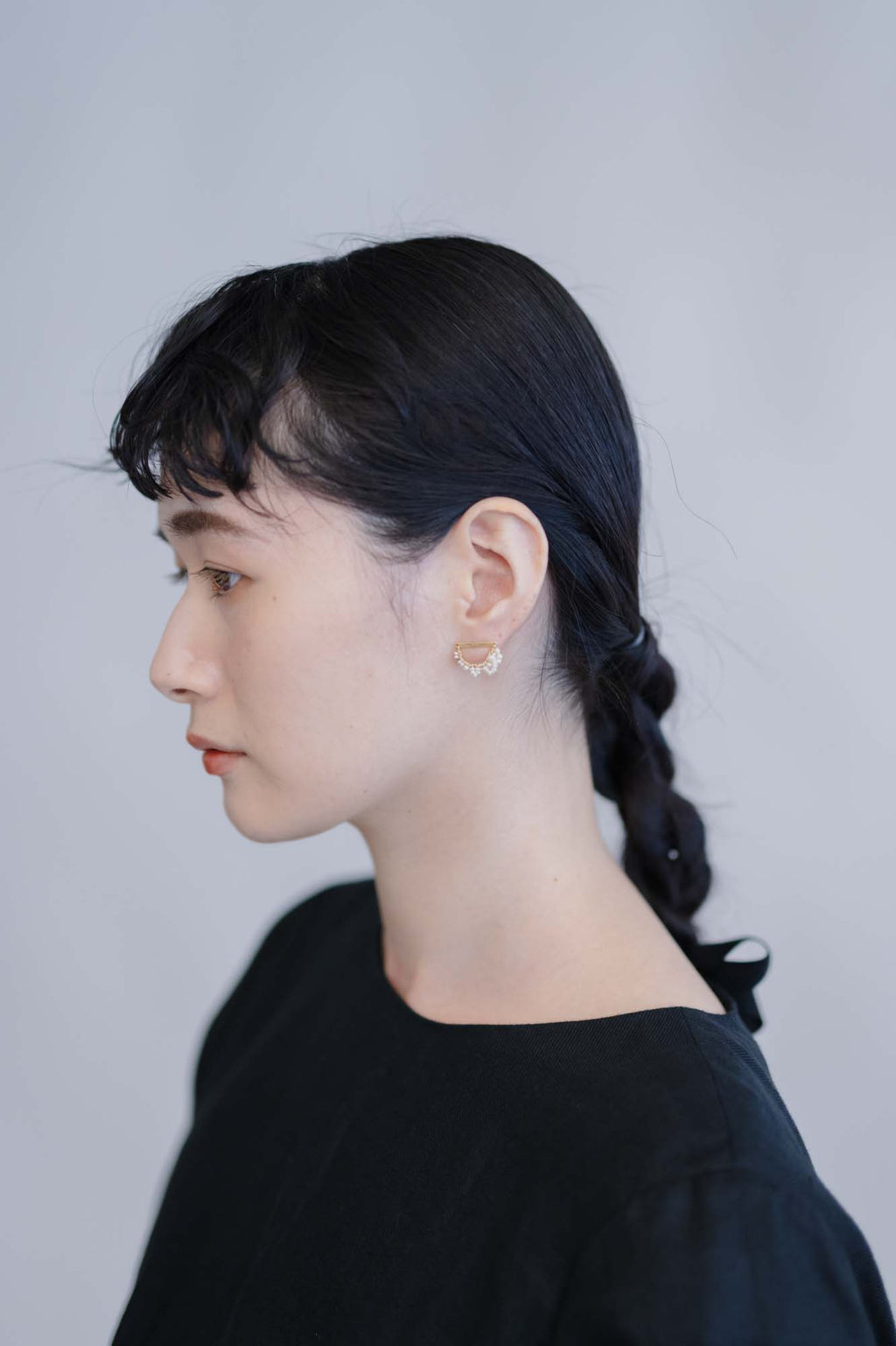 shuó Drop Pearl Pierce