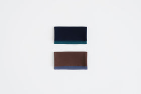 shuó Juzu Bukuro (Navy×Green) ちりめん