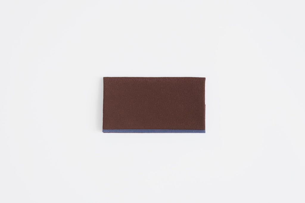 shuó Fukusa (Brown×Bluish Purple) ちりめん