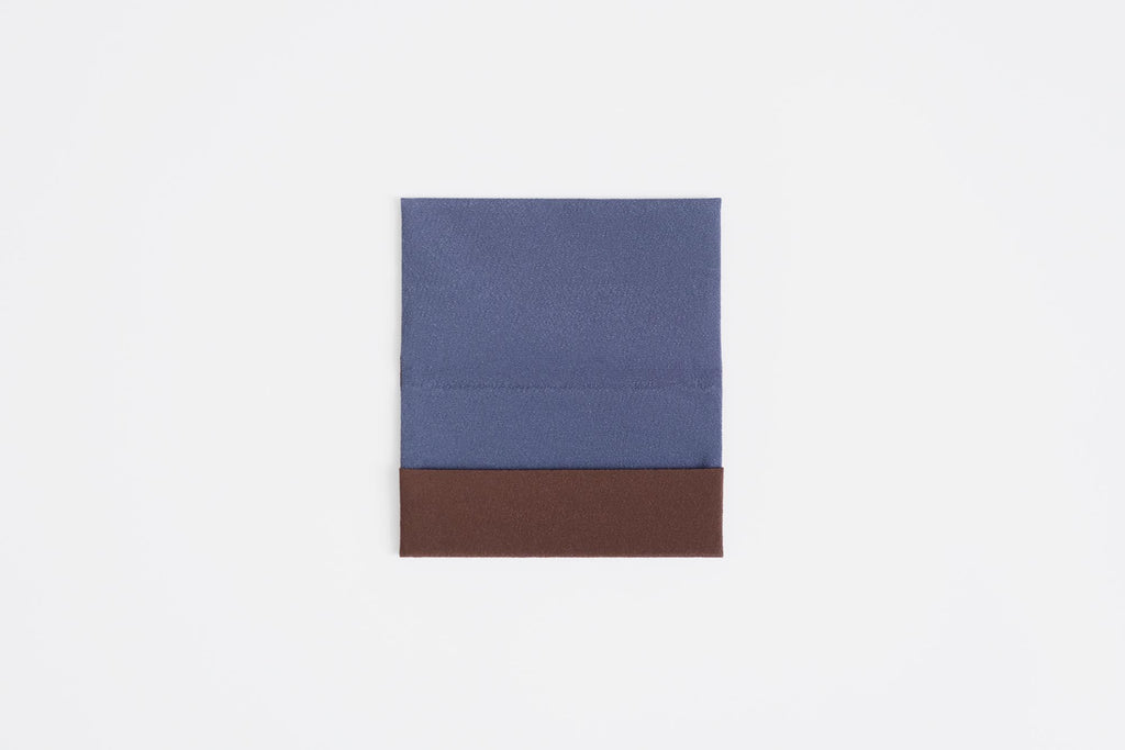 shuó Fukusa (Brown×Bluish Purple) ちりめん