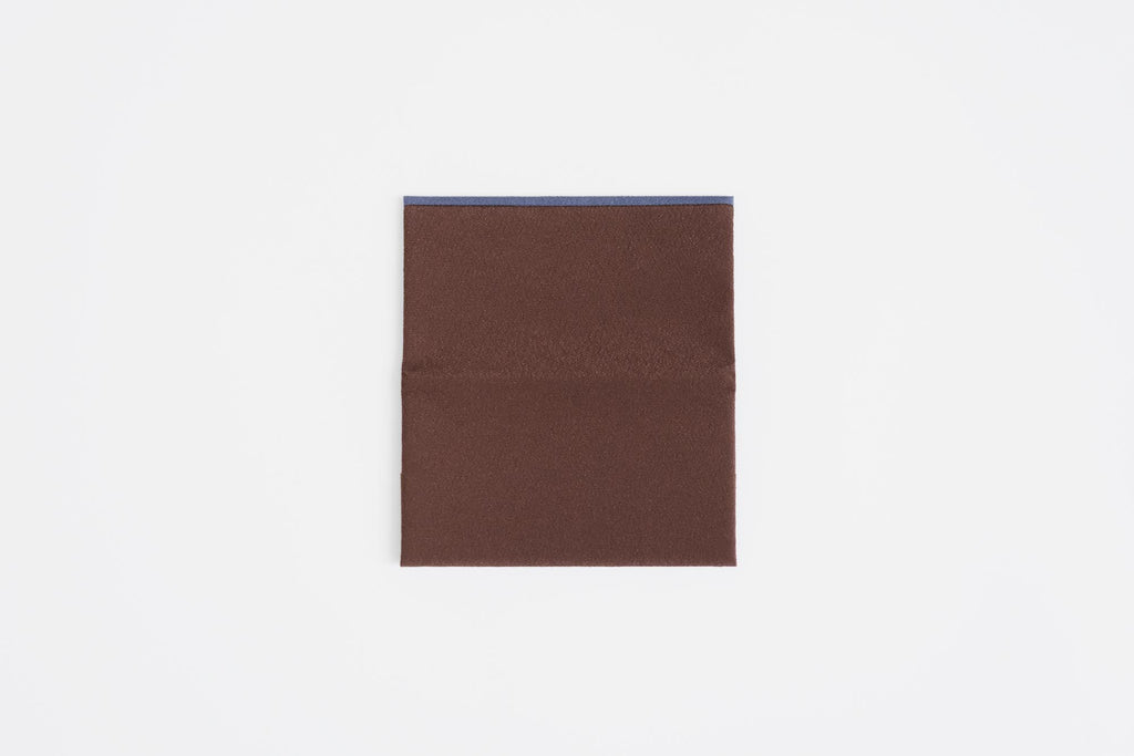 shuó Fukusa (Brown×Bluish Purple) ちりめん