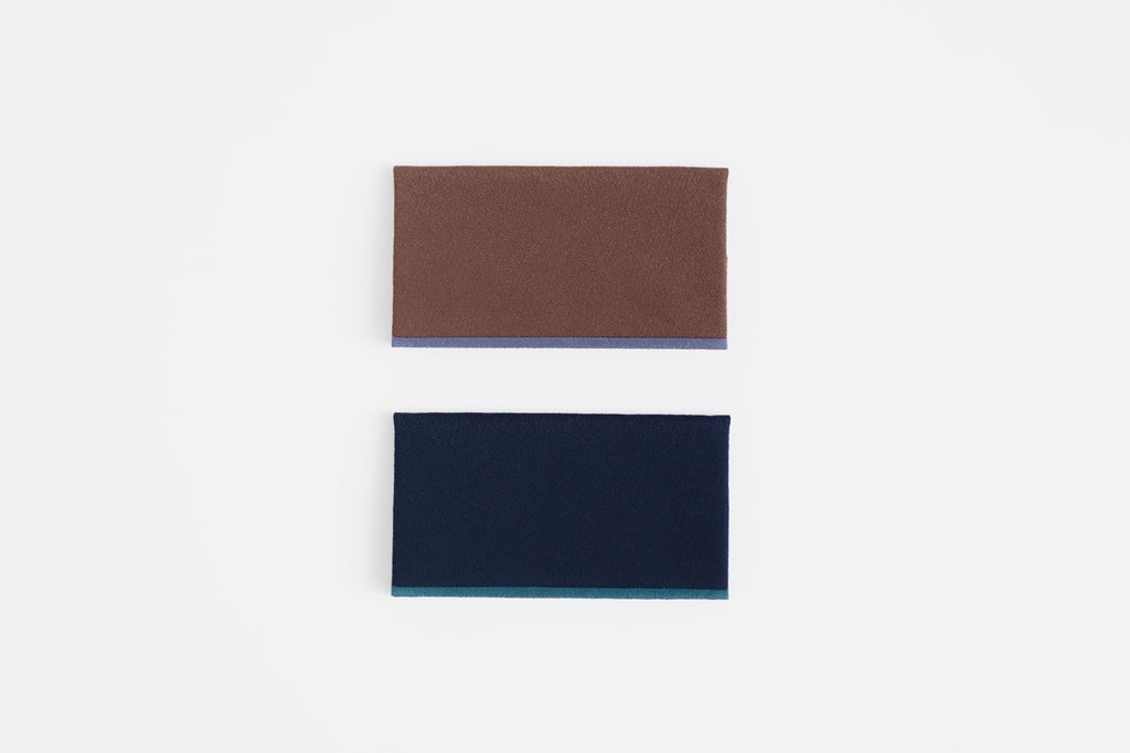 shuó Fukusa (Brown×Bluish Purple) ちりめん