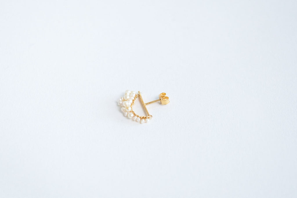 shuó Drop Pearl Pierce