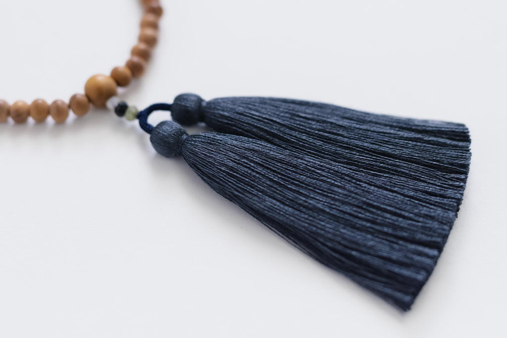 shuó Juzu(Sandalwood/S) 茶色×グレーネイビー