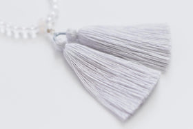 shuó Juzu(Crystal) クリア×シルバー