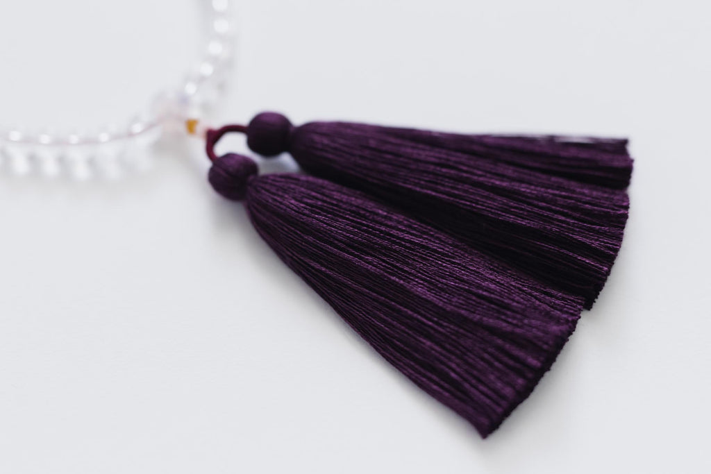 shuó Juzu(Crystal) クリア×えんじ