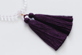 shuó Juzu(Crystal) クリア×えんじ