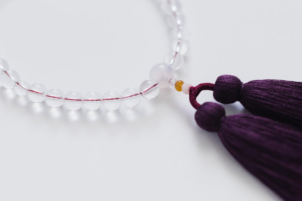 shuó Juzu(Crystal) クリア×えんじ