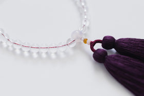 shuó Juzu(Crystal) クリア×えんじ