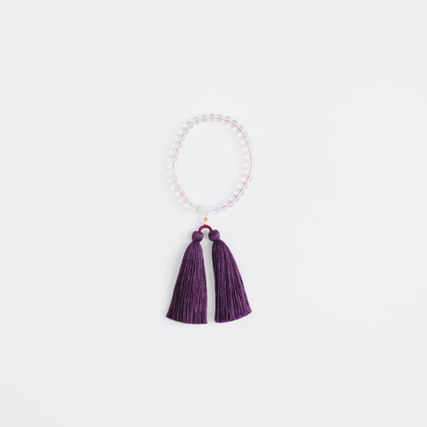 shuó Juzu(Crystal) クリア×えんじ
