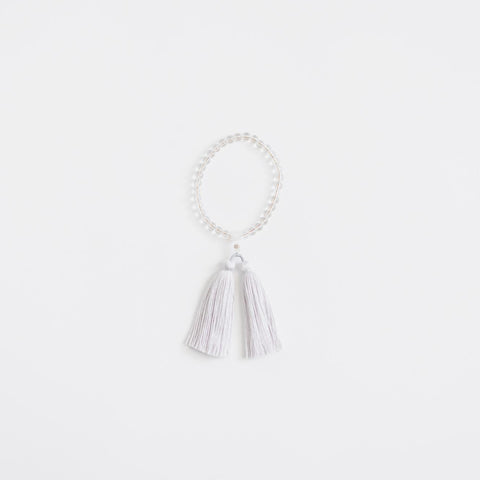shuó Juzu(Crystal) クリア×シルバー