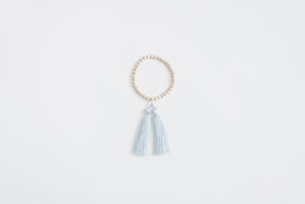 shuó Juzu(Riverstone) クリーム×水色