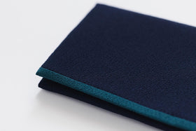 shuó Fukusa (Navy×Green) ちりめん