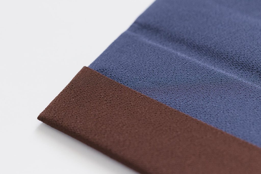 shuó Fukusa (Brown×Bluish Purple) ちりめん