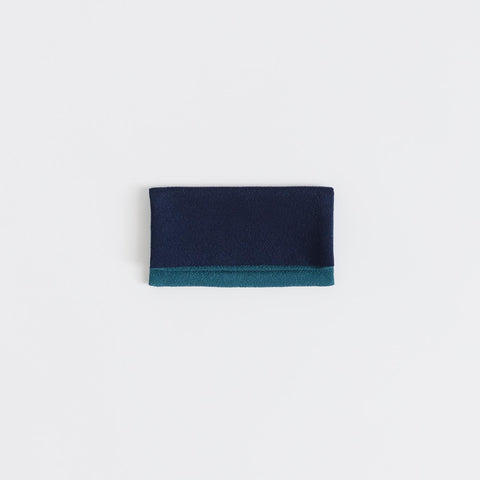 shuó Juzu Bukuro (Navy×Green) ちりめん