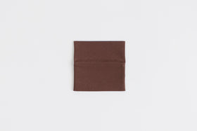 shuó Juzu Bukuro (Brown×Bluisu Purple) ちりめん