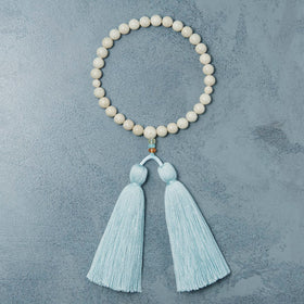 shuó Juzu(Riverstone) クリーム×水色