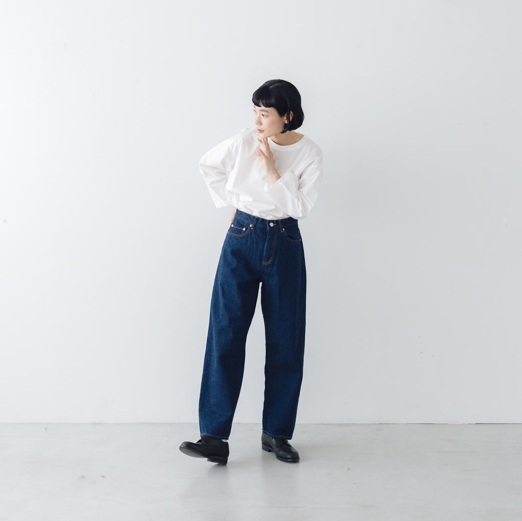 YAECA デニム ワイドストレート