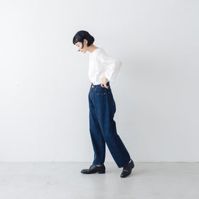 YAECA デニム ワイドストレート