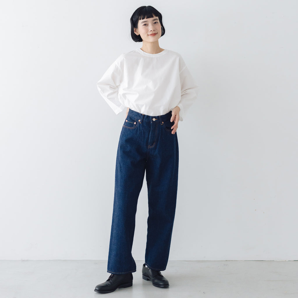 YAECA デニム ワイドストレート
