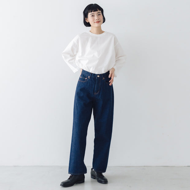 YAECA デニム ワイドストレート