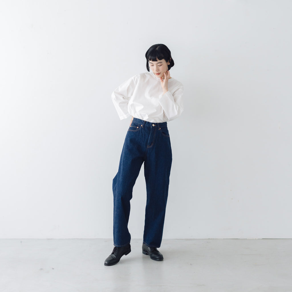 YAECA デニム ワイドストレート