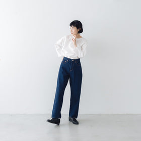 YAECA デニム ワイドストレート