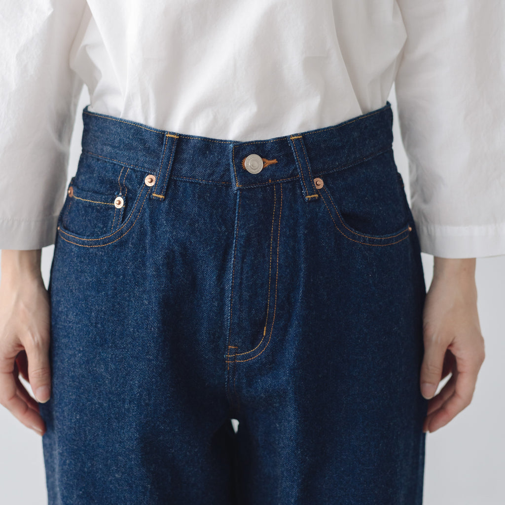 YAECA デニム ワイドストレート