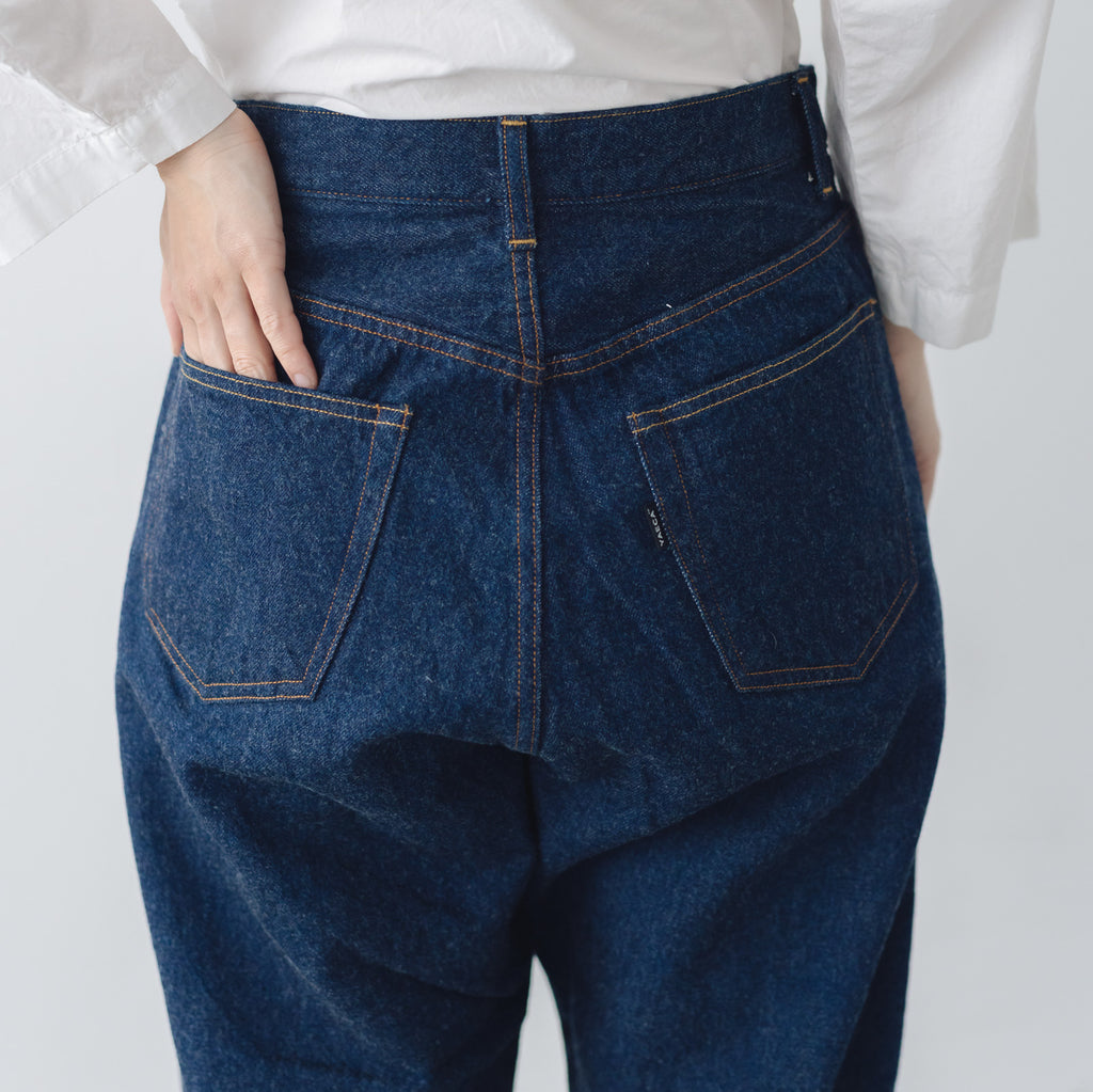 YAECA デニム ワイドストレート