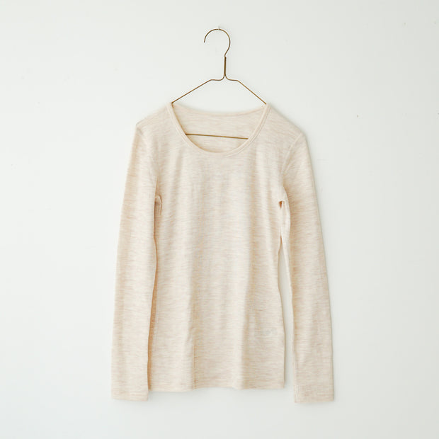 joha WOOL MELANGE ブラウス［今期限定］