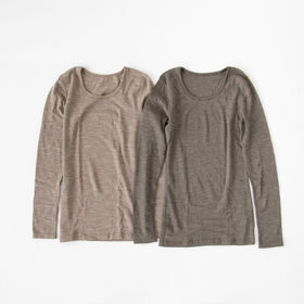 joha WOOL SILK MELANGE ブラウス［今期限定］