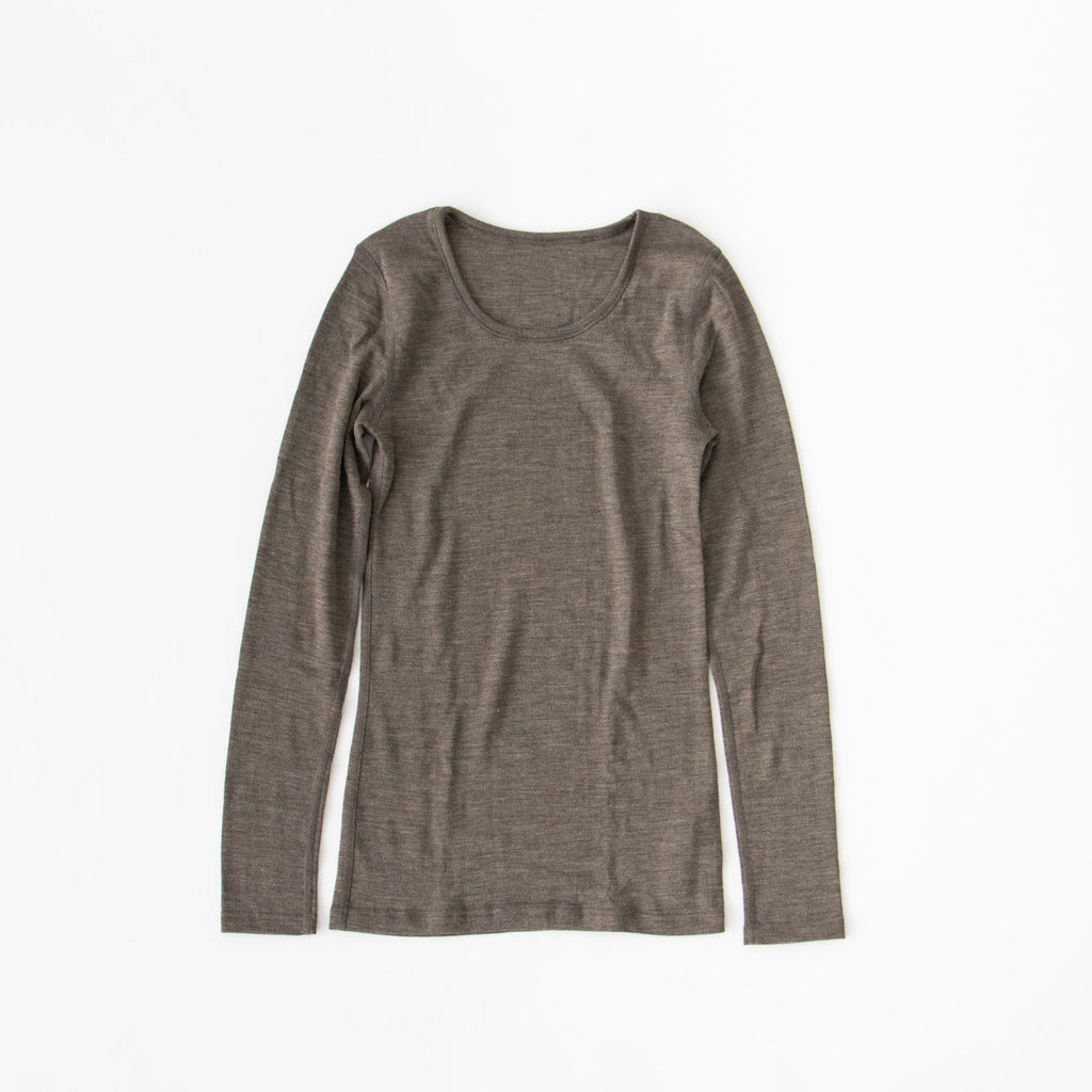joha WOOL SILK MELANGE ブラウス［今期限定］
