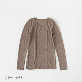 joha WOOL SILK MELANGE ブラウス［今期限定］