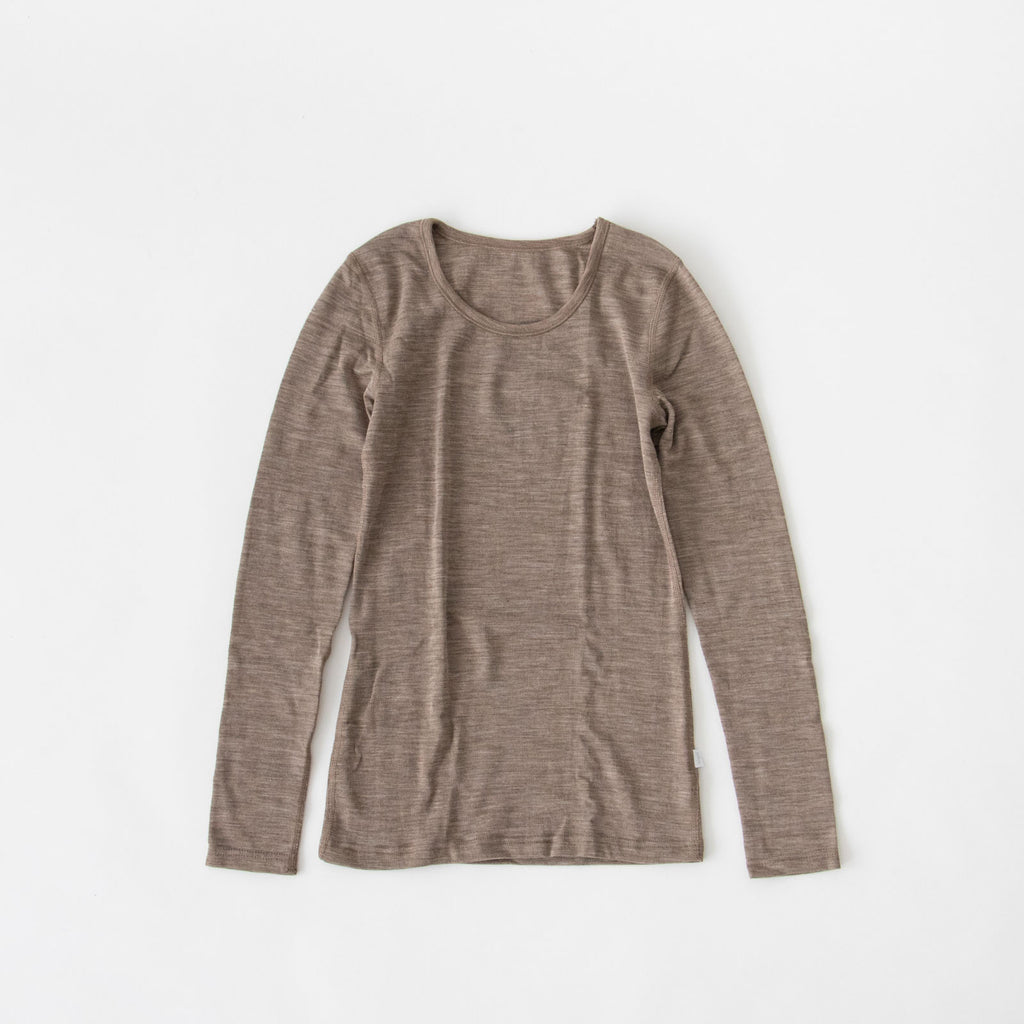 joha WOOL SILK MELANGE ブラウス［今期限定］
